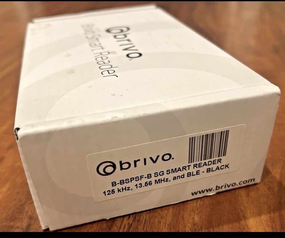 Brivo Smart Reader Bluetooth B-bspsf-b Sg