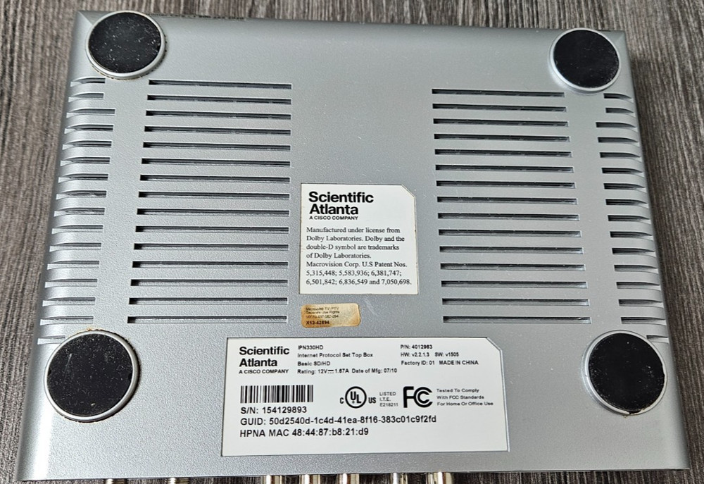 Pre-Owned AT&T Cable Boxes & Remotes