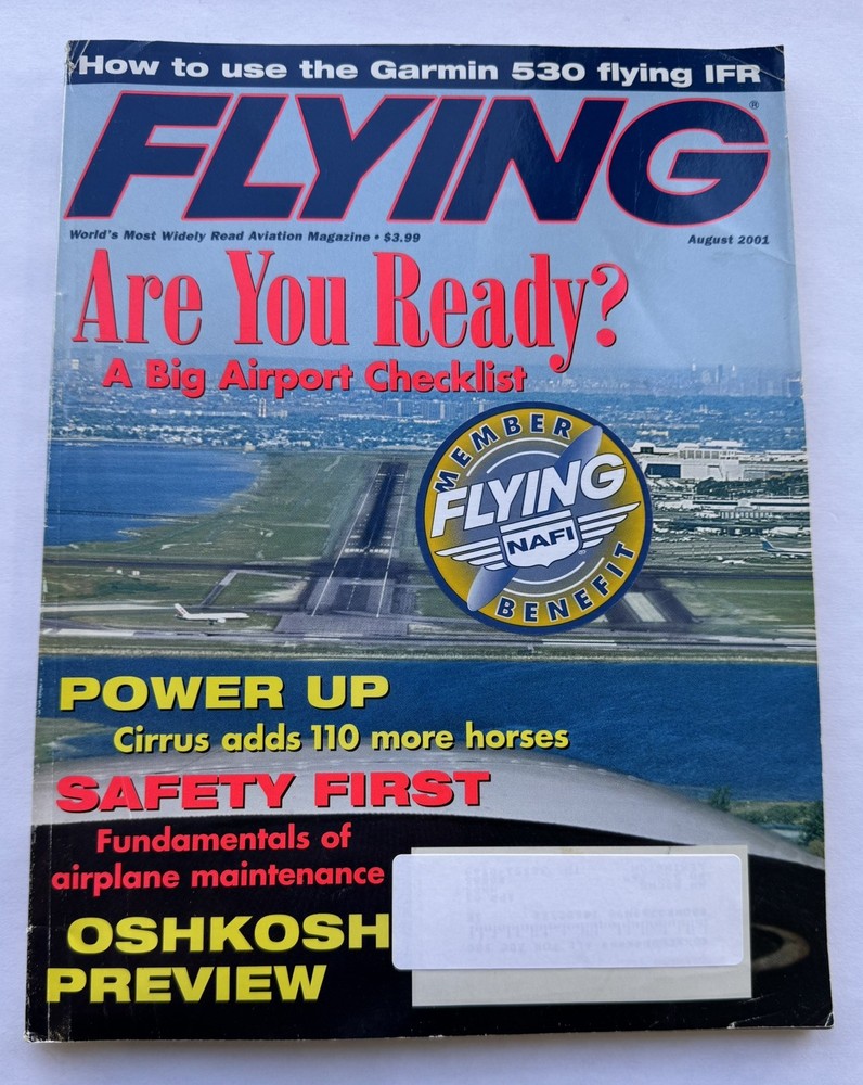 Flying Magazine August 2001