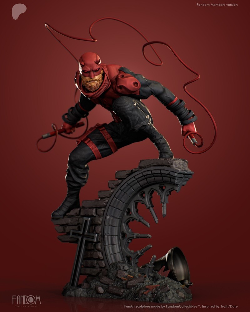 Daredevil 3D Print Unpainted/Unassembled