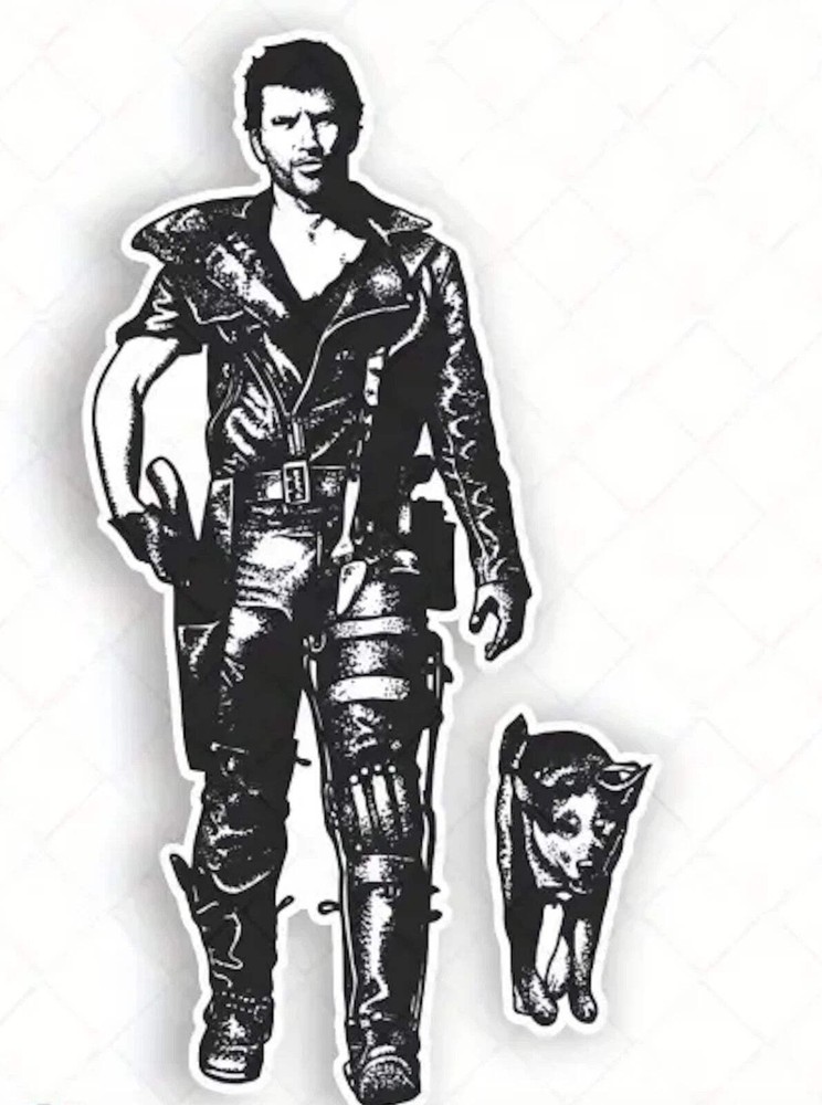 Mad Max Die Cut Vinyl Decal