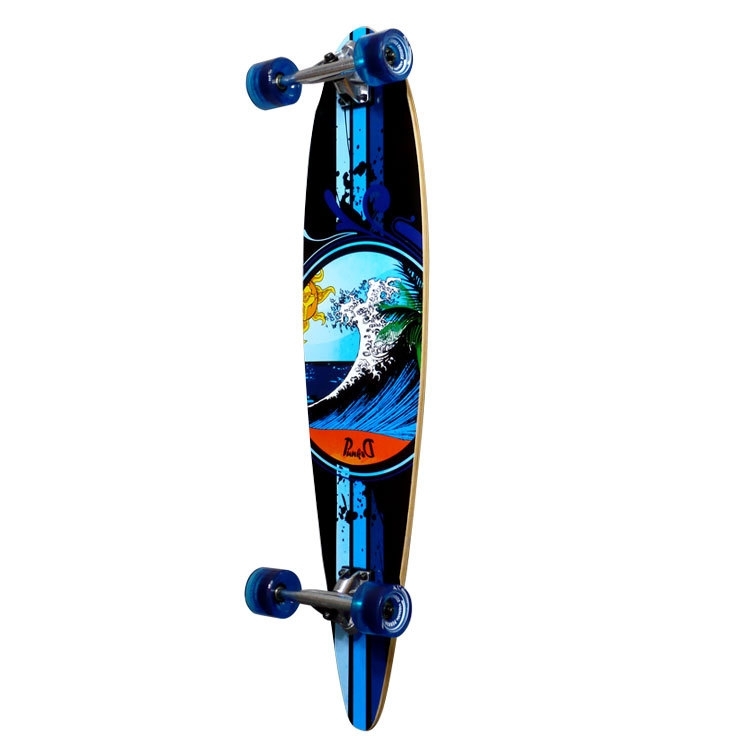 Yocaher Pintail Wave Longboard Complete