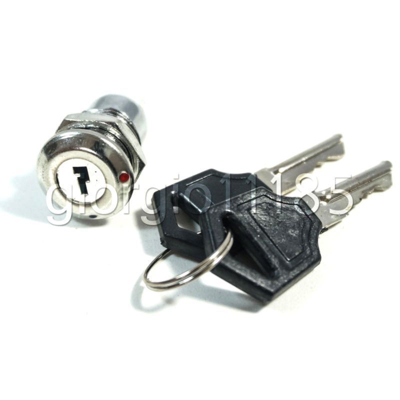 2pcs Key Switch ON/OFF Lock Switch Two Keys Ignition Function