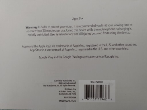 On Virtual Reality Smartphone Headset