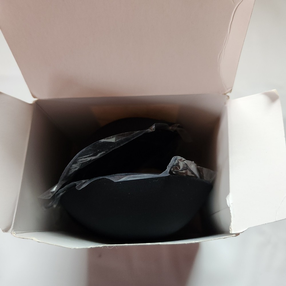 BeWicked Deep V Bra Size B Black - U Shape Microfiber & Silicone Bra