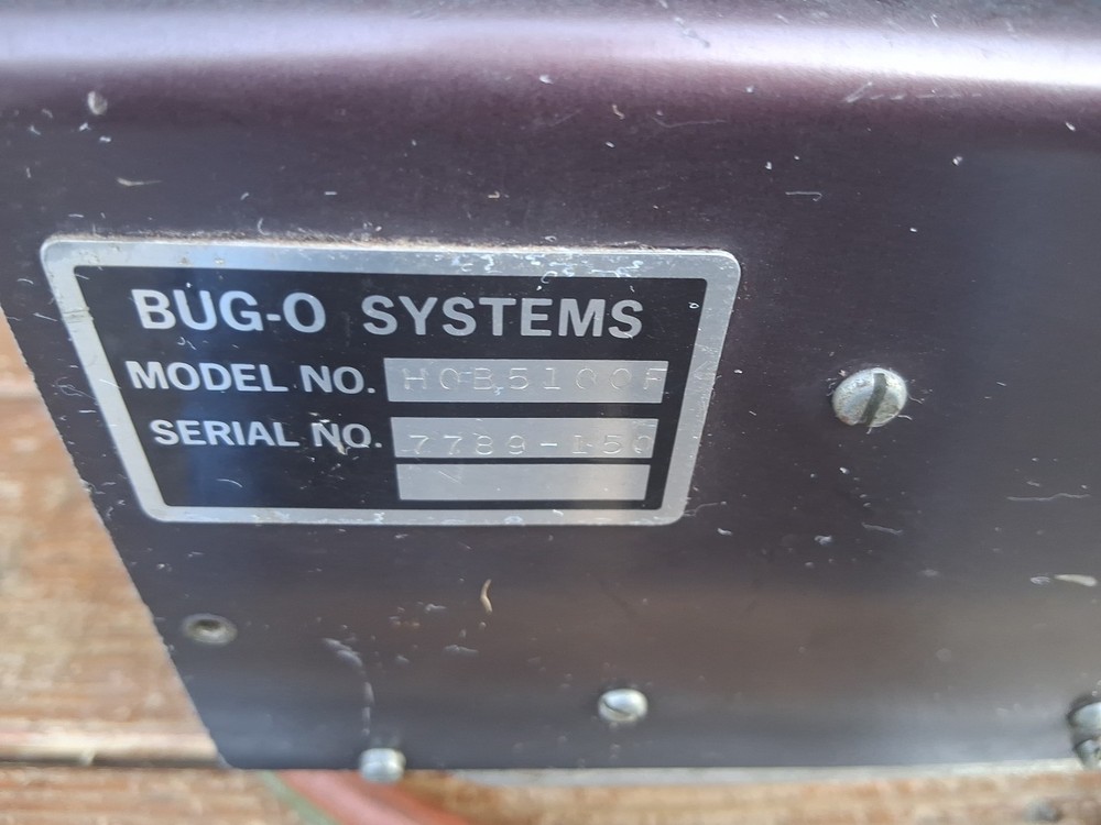 Bug-o Hob-o Circle Burning System Weld Tooling Corp