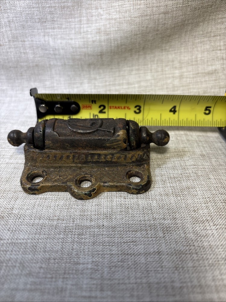 Antique Victorian Iron Spring Hinge