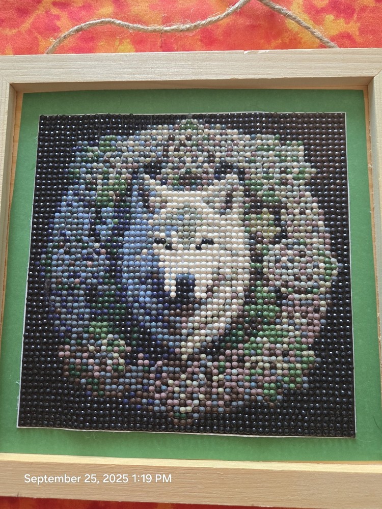 Handmade Celtic Wolf Hanging