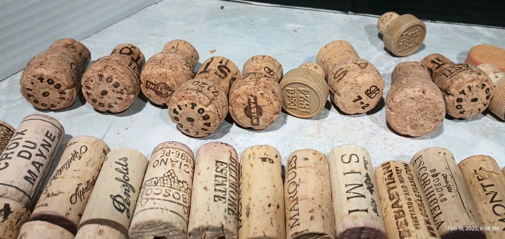 Wine Corks Decorative Used Kitchen Project Winery Decor Restaurant Crafting