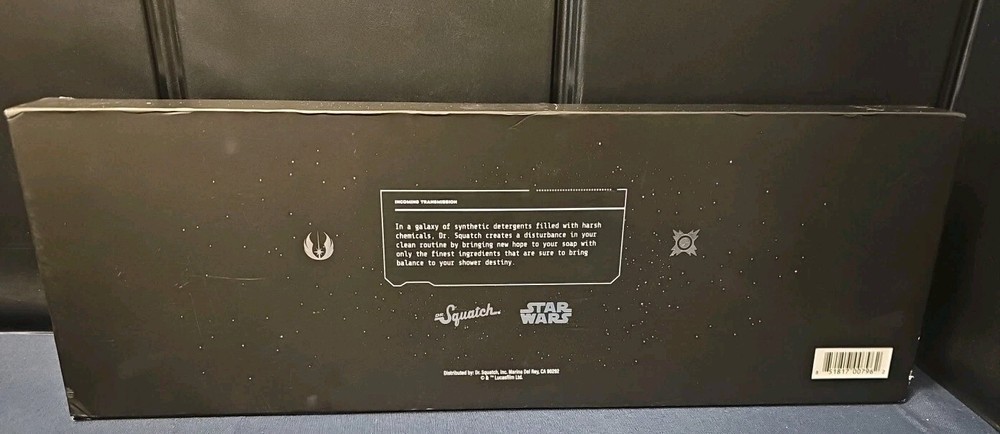 Star Wars Dr. Squatch Crafted Soap Bars NEW 🔥🔥