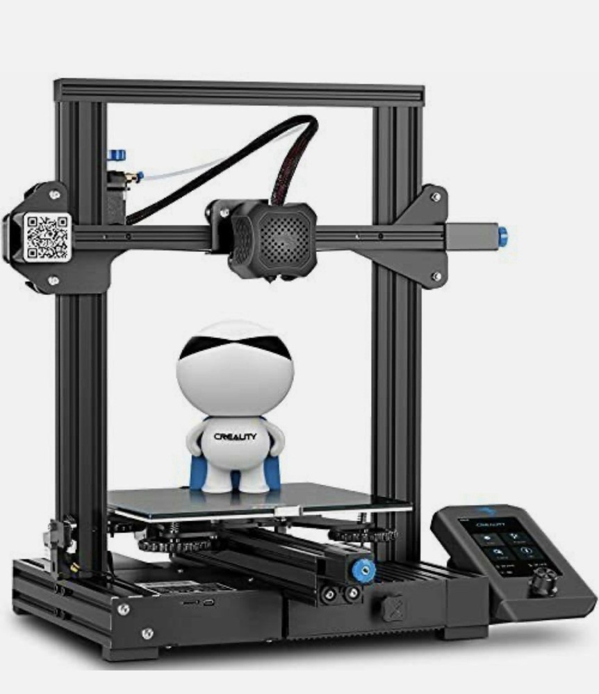 Creality Ender-3 V2 3D Printer | Silent Board | Glass Bed | Open Box