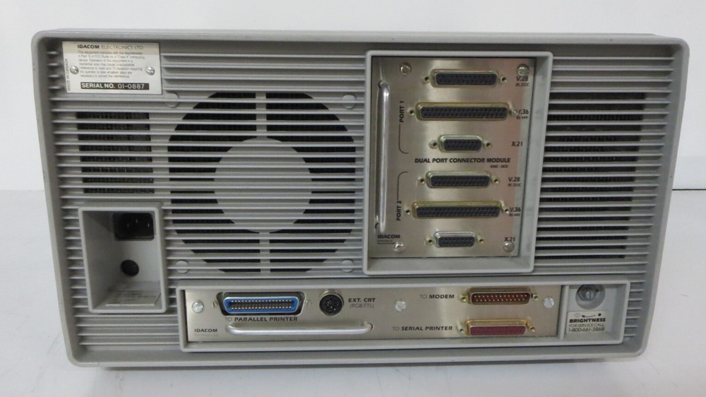 IDACOM MPT368.2 MULTIPORT NETWORK ANALYZER