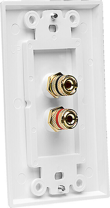 OSD WP-2 Decora Speaker Wall Plate 2 Terminal