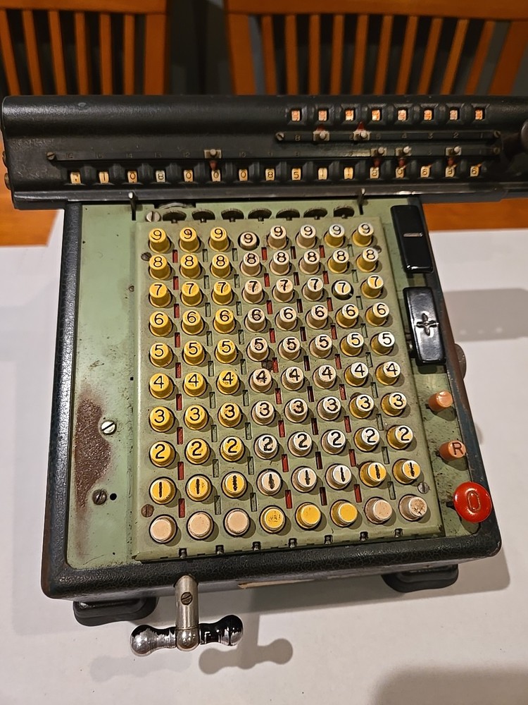 Monroe No 1 High Speed Adding Machine Calculator Electric Untested