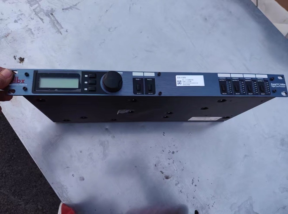 1PCS Used ZonePRO640m audio processor