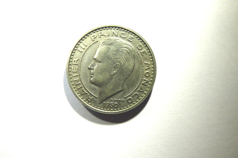 Monaco 1950 100Fr. Coin