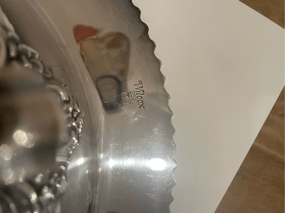 Wilcox Silver Pedestal Bowl