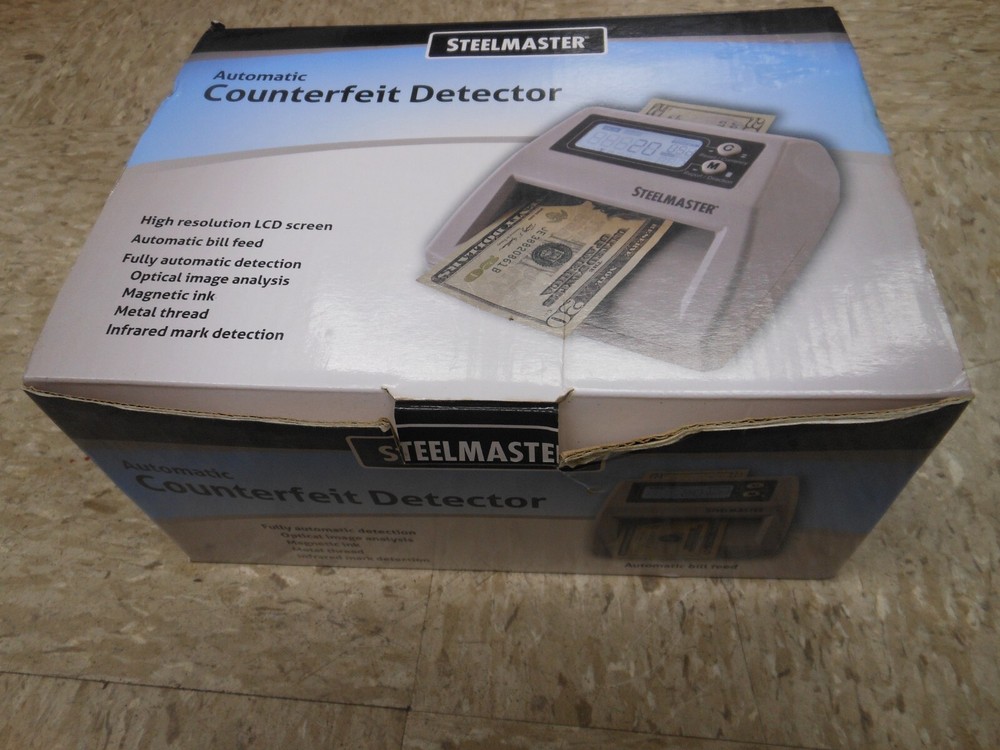 Steelmaster. 2003300 Automatic Counterfeit Detector - NEW