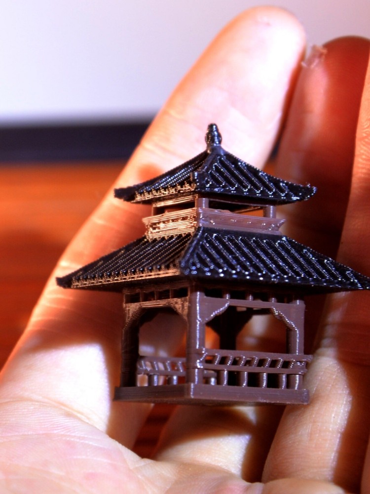 HO/OO scale Chinese style ancient building sand table model -