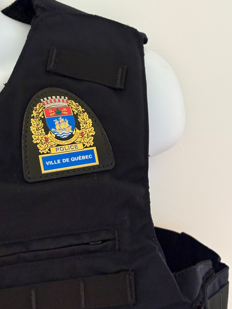 SECOND CHANCE Male Standard Tactical Armor Carrier Side Open Medium Navy Molle