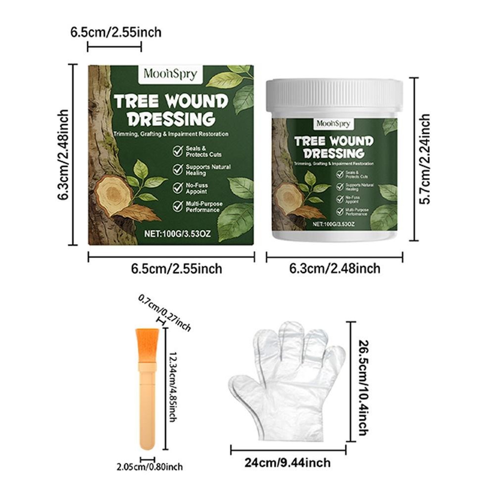 _Tree Wound Dressing Sealant - Pruning Cut Healing Paste for Trees & Shrubs