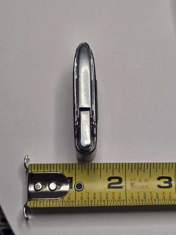 Vintage RONSON ADONIS Push Down Lighter