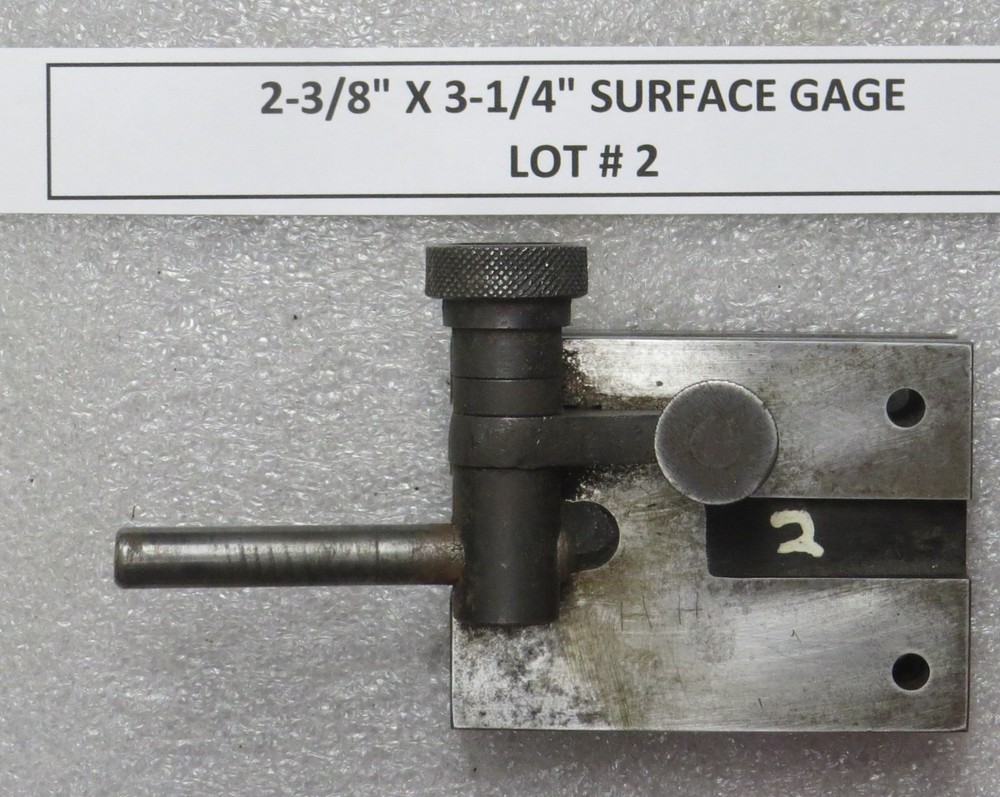SURFACE GAGE - LOT #2 - GOOD CONDITION SURFACE GAGE
