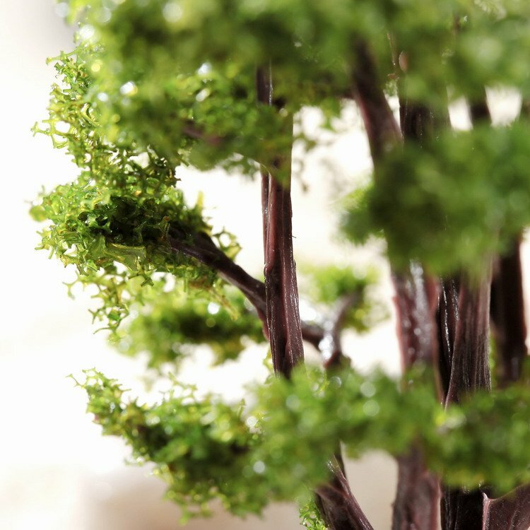10pcs Tree Model HO N Scale Wargame Architecture Train Layout Scene Decoration