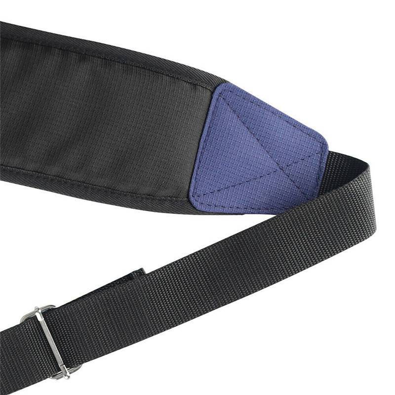 Adjustable Shoulder Straps Black/Blue Strap Padded Golf Replacement Bag Shoulder