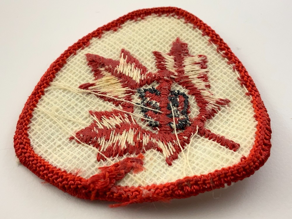 Vintage Canadian Fire Safety Patch II084