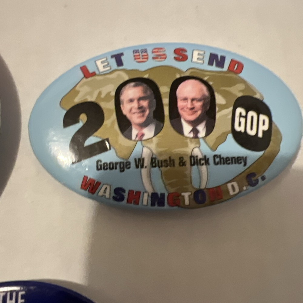 George Bush 2000 pin lot