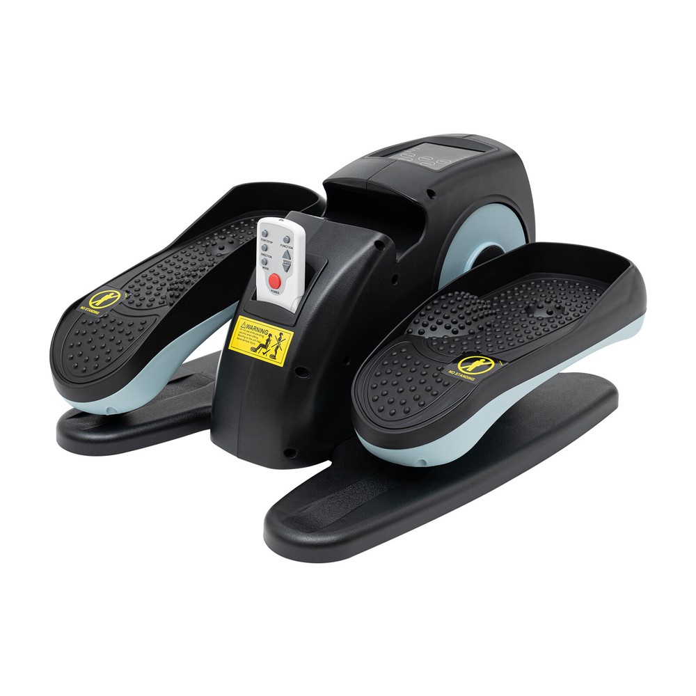 Compact Under Desk Electric Elliptical Machine with Remote and LCD Display