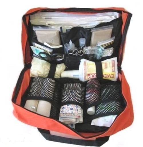 Master Camping First Aid Trauma Kit- Fully Stocked