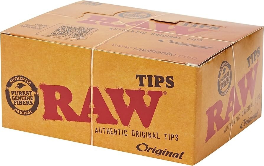 RAW TIPS REGULAR- 50packs per display