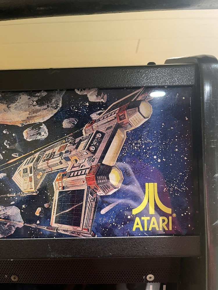 Vintage Atari Asteroids Deluxe Arcade Machine Rare