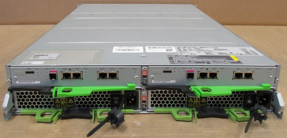 Fujitsu Eternus DX60 S3 24 Bay iSCSI 10GBps Dual Controller Disk Storage System