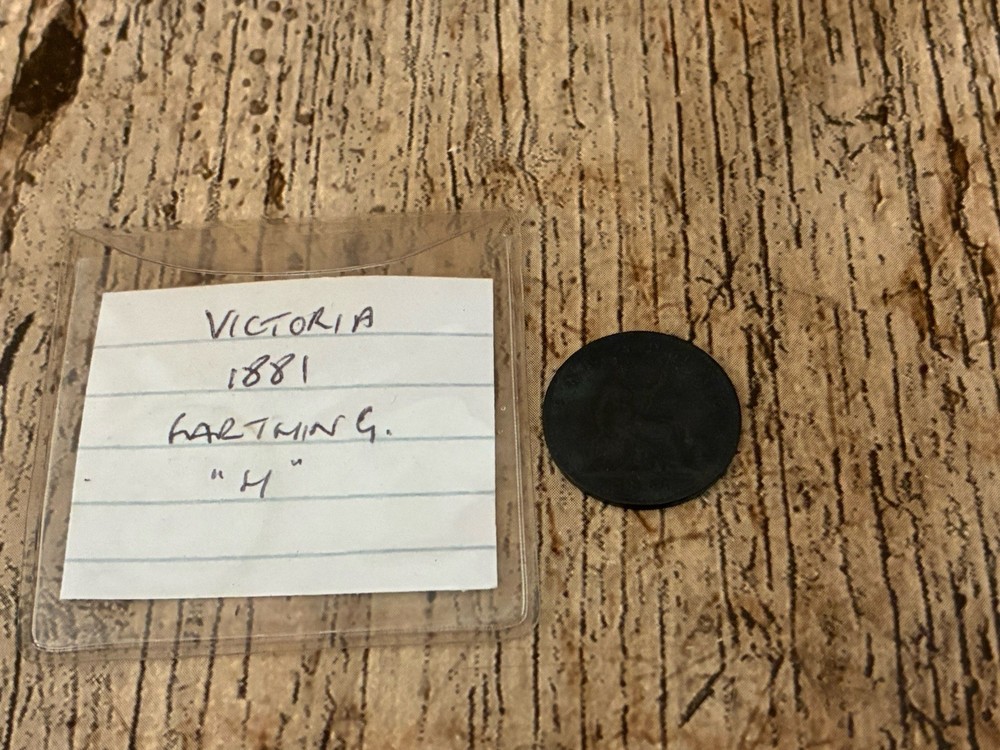 1881 Queen Victoria farthing ￼