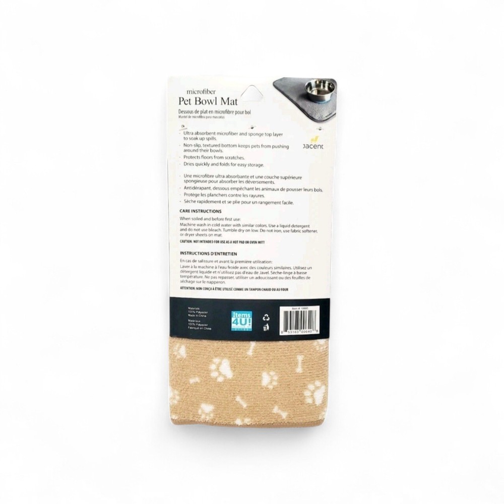 Microfiber Pet Bowl Mat