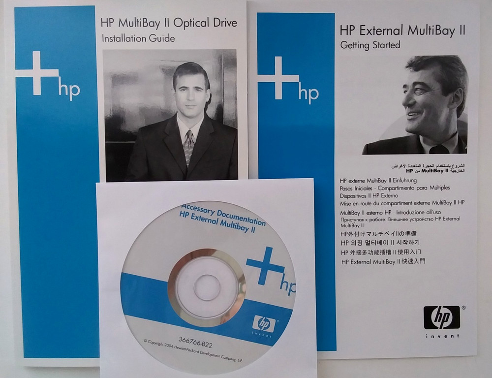 HP Microsoft Windows XP Tablet PC Ed 2005 Software DVDs Recovery Multibay WinDVD