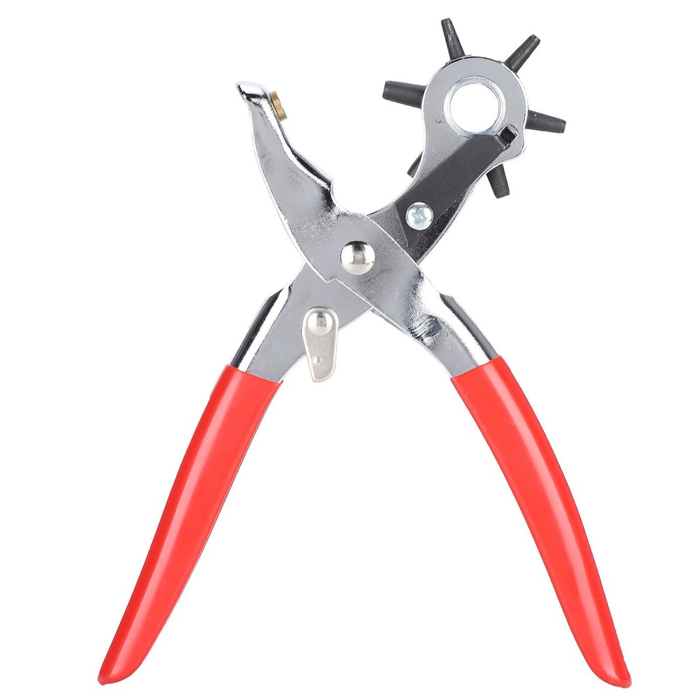 Belt Hole Punch Plier Multi Function Leather Punching Machine Watchband Hole