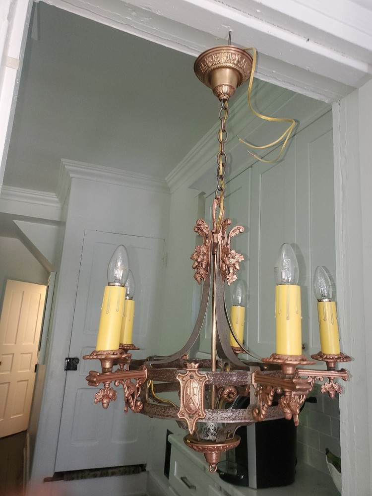 Antique Tudor Chandelier