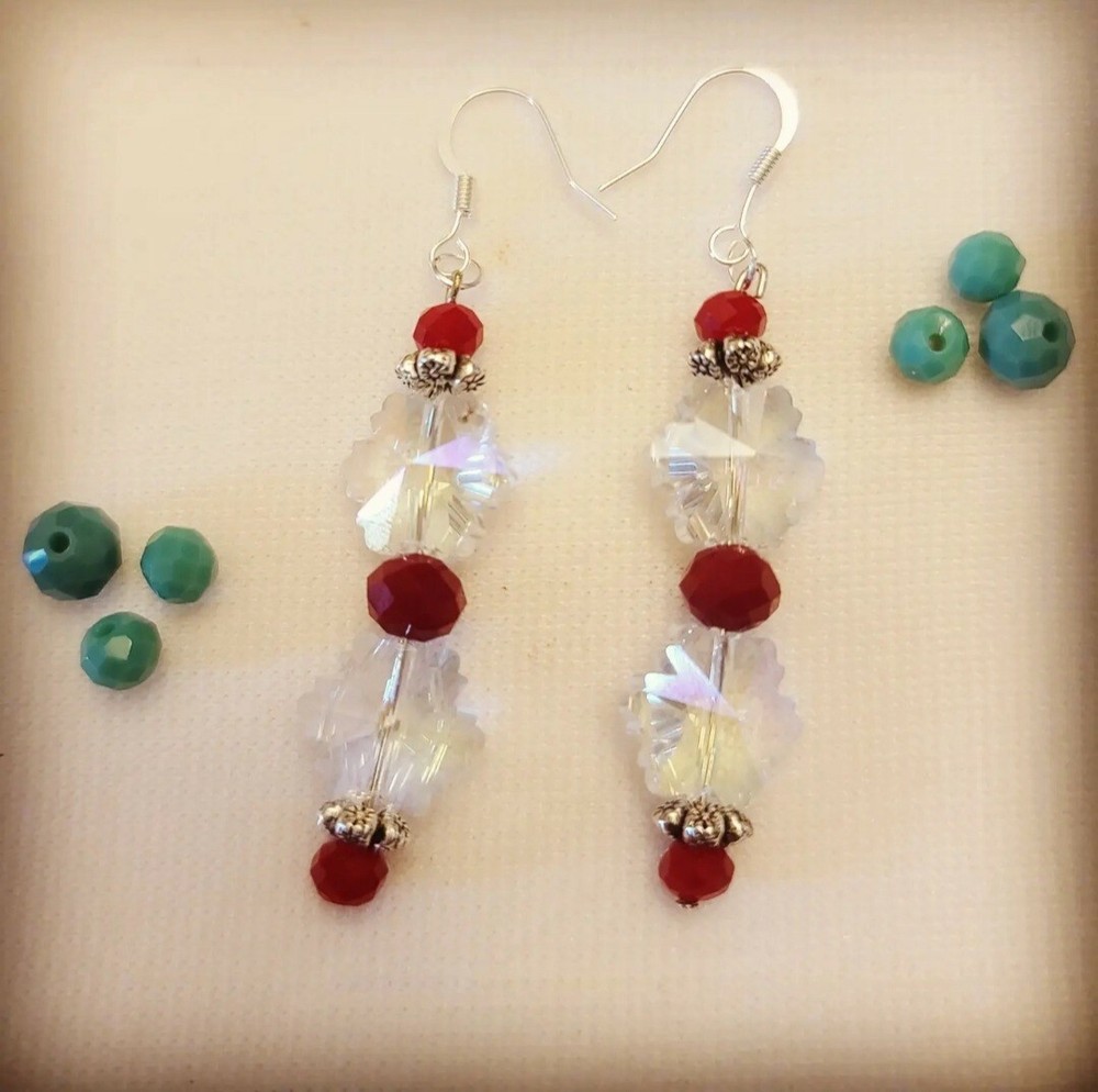 handmade beaded earrings