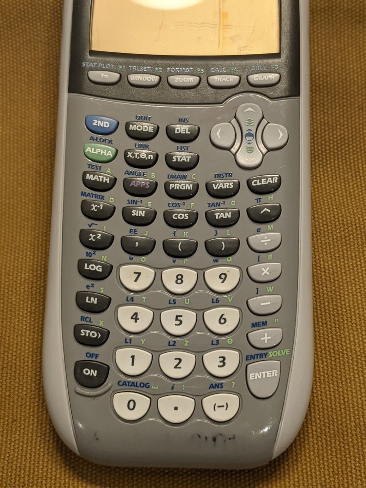 TI 84 Silver Edition Graphing Calculator Texas Instruments Ti-84 Plus