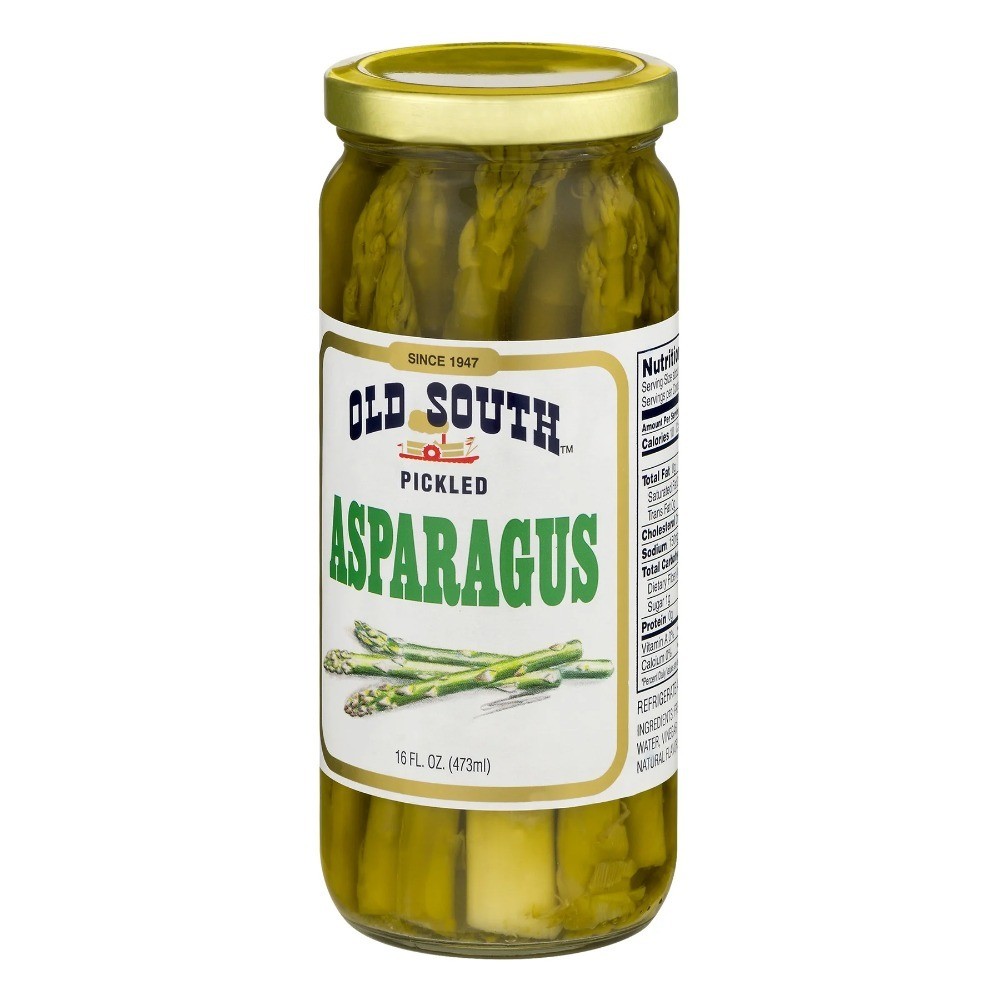 (2 pack) Pickled Asparagus Spears, Shelf-Stable, 16 oz Jar