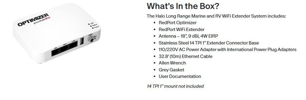 Halo Long Range Wi-Fi Extender System