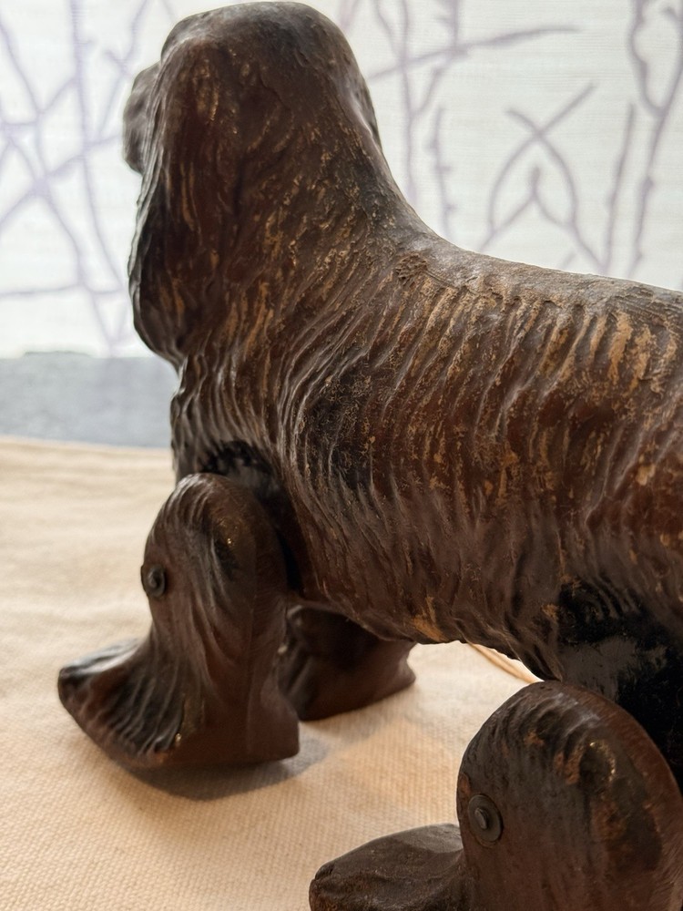 Vintage Cocker Spaniel Pull Toy 1920’s-50’s