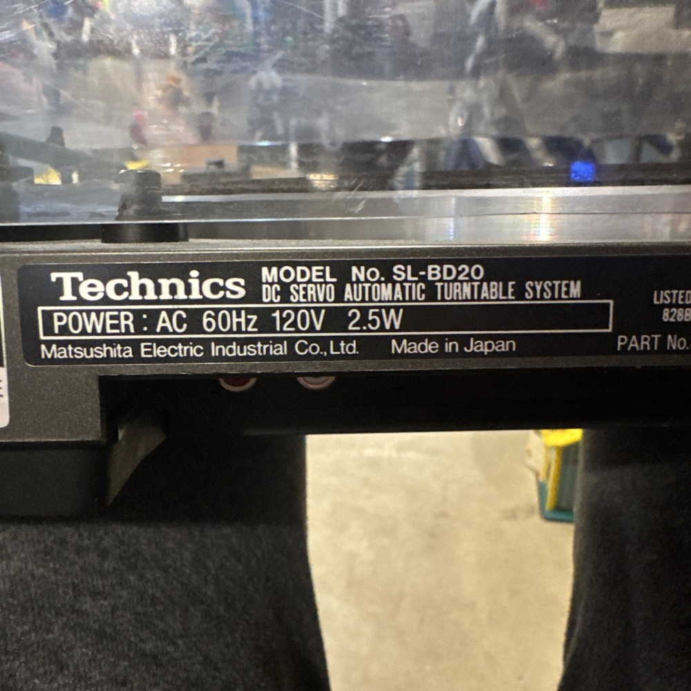 Technics SL-BD20 Automatic Turntable | Working Motor & Auto-Stop | Needs Belt