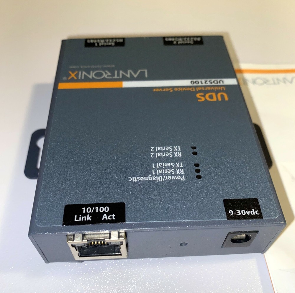 Lantronix UDS 2100 2-Port Serial Device Server