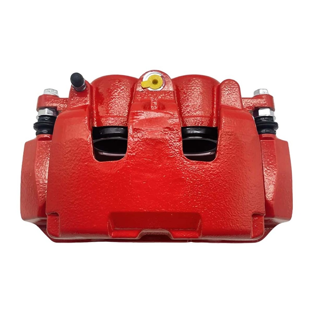 Front Brake Calipers Red for 2011-2018 Ram 1500