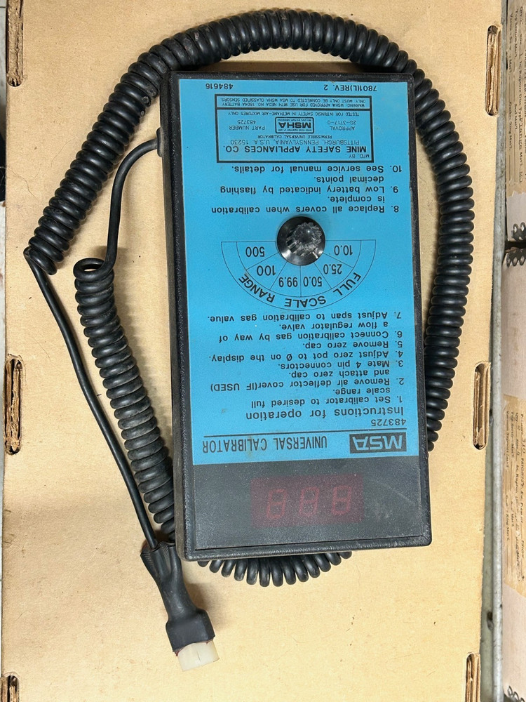 MSA Universal Calibrator 483725